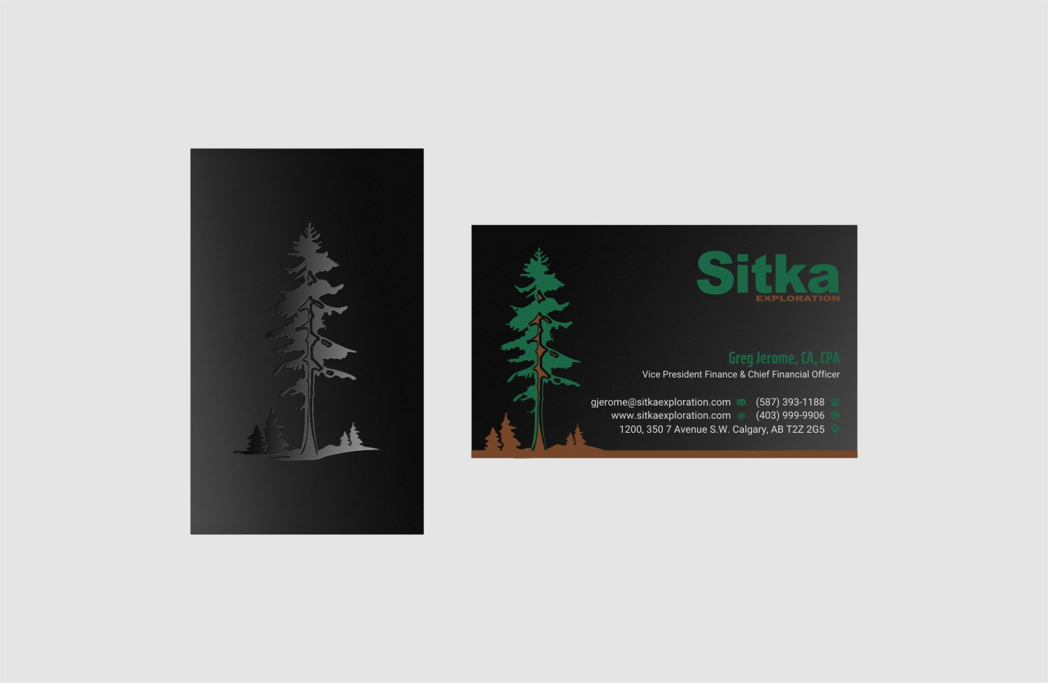 Design de Carte de Visite par INDIAN_Ashok pour Wine Club - Sitka Exploration Ltd. | Design #20351835