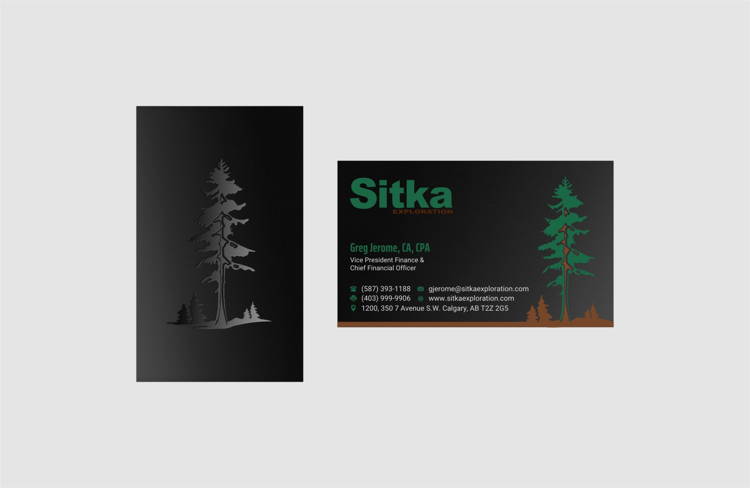 Design de Carte de Visite par INDIAN_Ashok pour Wine Club - Sitka Exploration Ltd. | Design #20351842