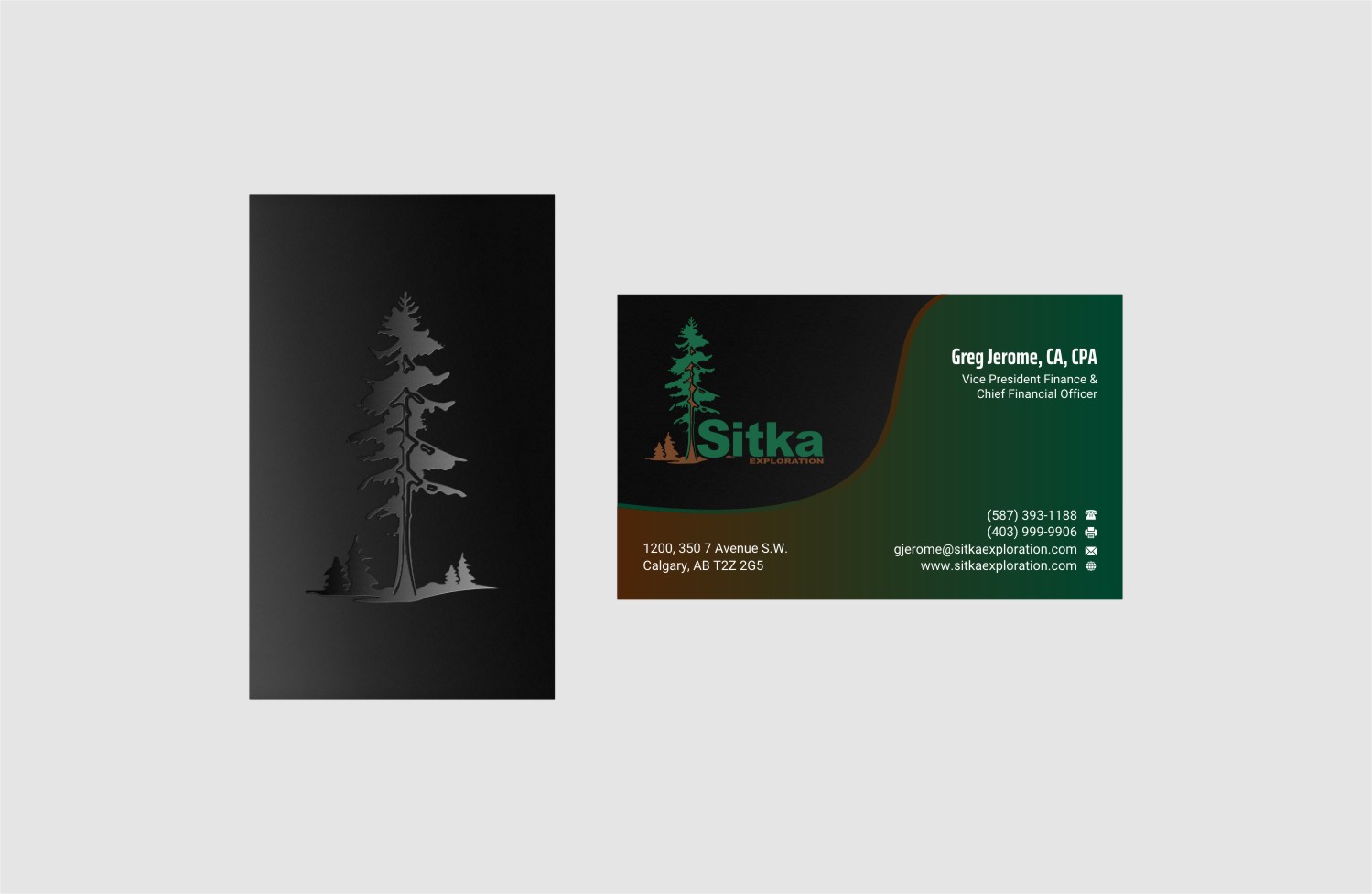 Design de Carte de Visite par INDIAN_Ashok pour Wine Club - Sitka Exploration Ltd. | Design #20351845