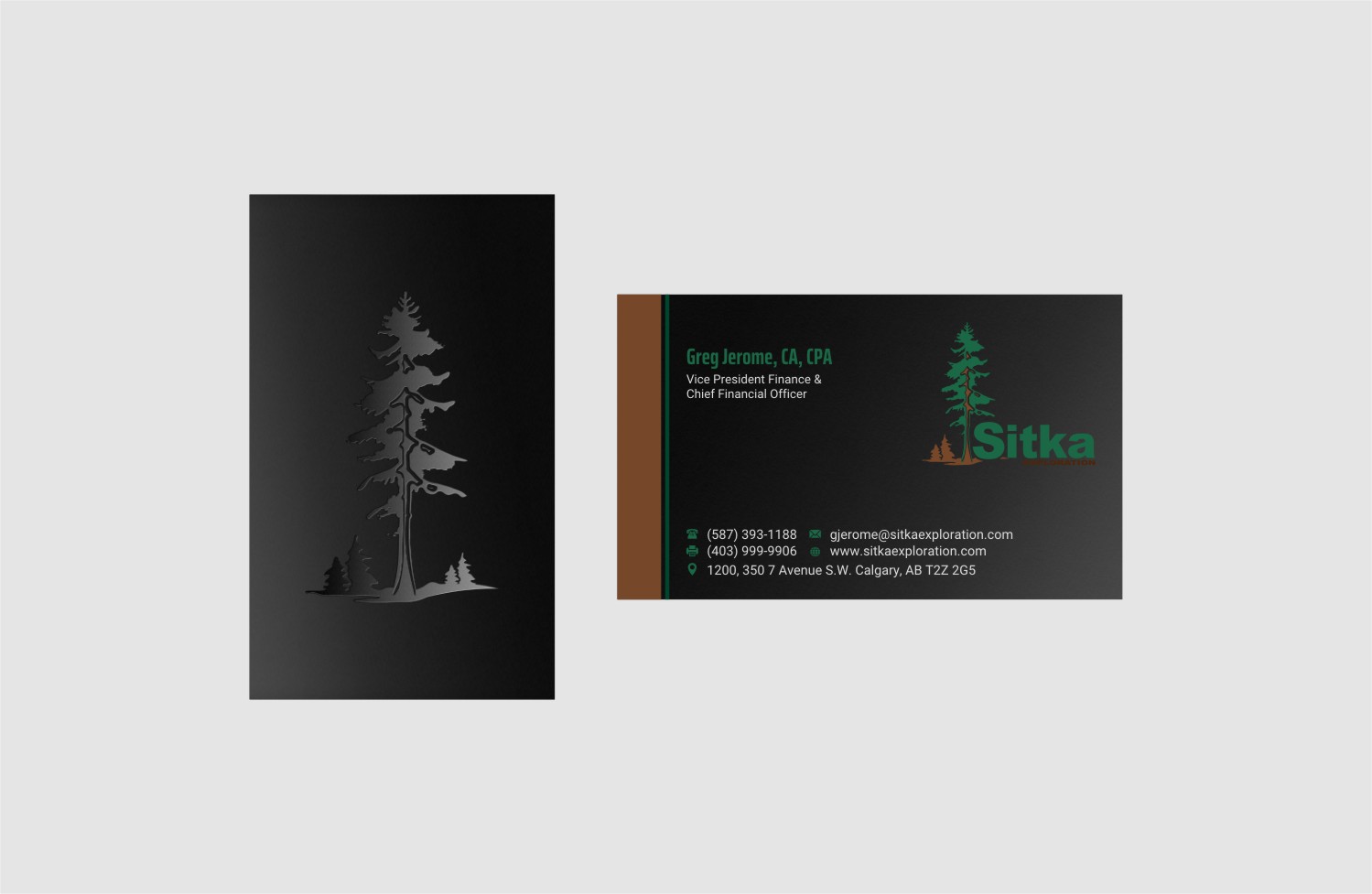 Design de Carte de Visite par INDIAN_Ashok pour Wine Club - Sitka Exploration Ltd. | Design #20351846