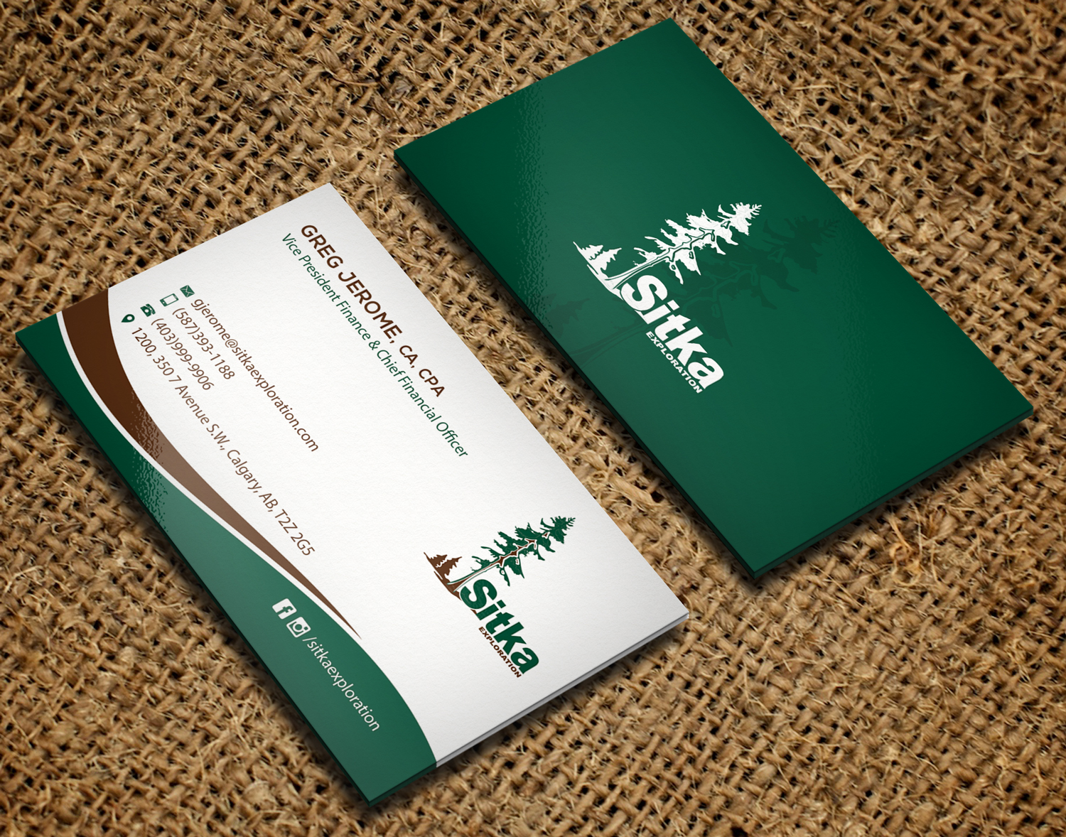 Design de Carte de Visite par Riz' pour Wine Club - Sitka Exploration Ltd. | Design #20365472