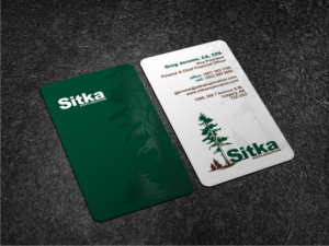 Sitka Exploration Ltd. - Refreshed business card challenge | Design de Carte de Visite par Atvento Graphics
