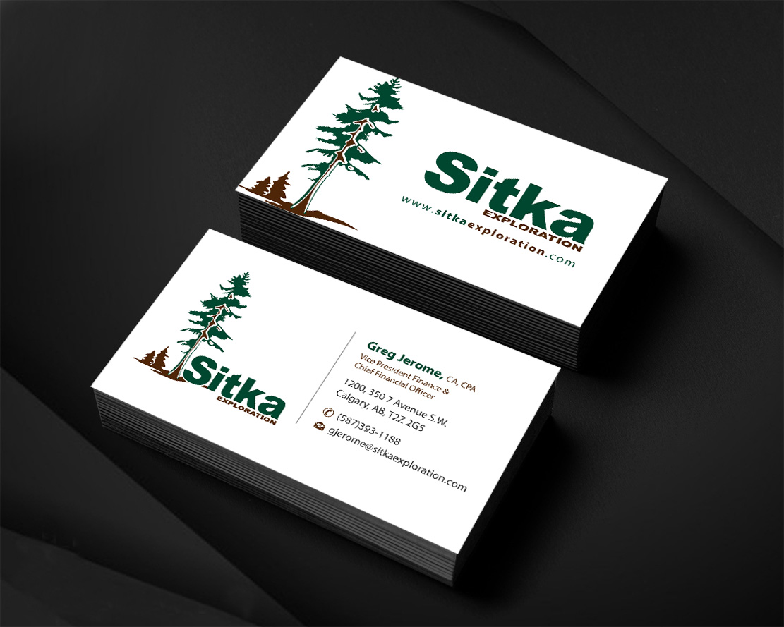 Visitenkarten-Design von Infinitive Technology für Wine Club - Sitka Exploration Ltd. | Design #20348120