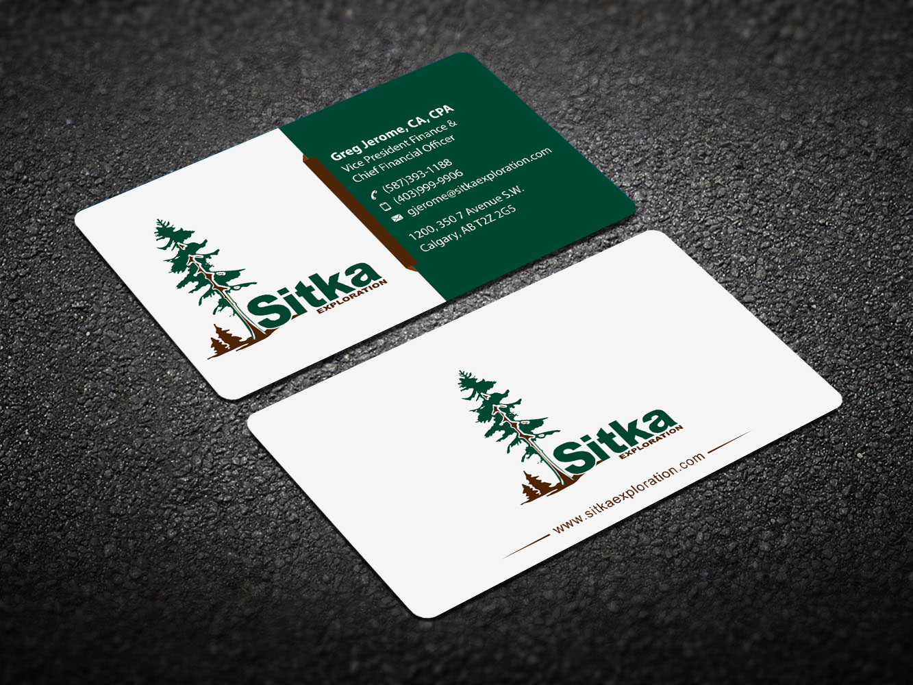 Design de Carte de Visite par Infinitive Technology pour Wine Club - Sitka Exploration Ltd. | Design #20348580