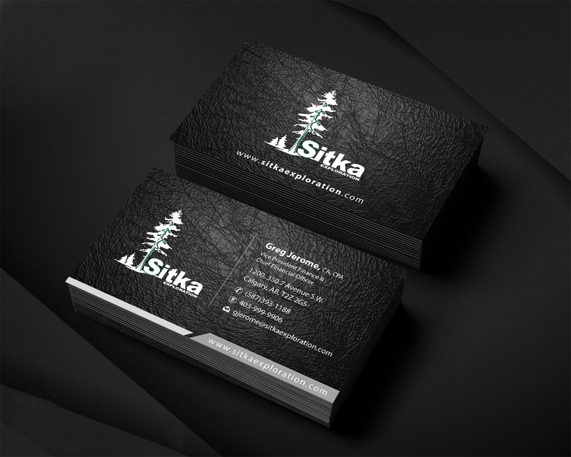 Design de Carte de Visite par Infinitive Technology pour Wine Club - Sitka Exploration Ltd. | Design #20356649