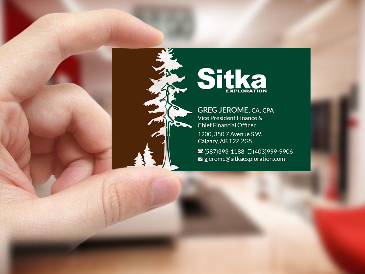 Design de Carte de Visite par Creations Box 2015 pour Wine Club - Sitka Exploration Ltd. | Design #20355800