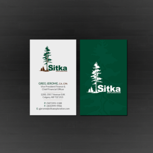 Design de Carte de Visite par Creations Box 2015 pour Wine Club - Sitka Exploration Ltd. | Design : #20355801