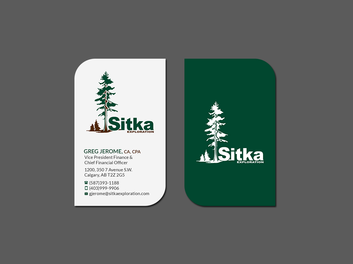 Bold Serious Oil And Gas Exploration Business Card Design For