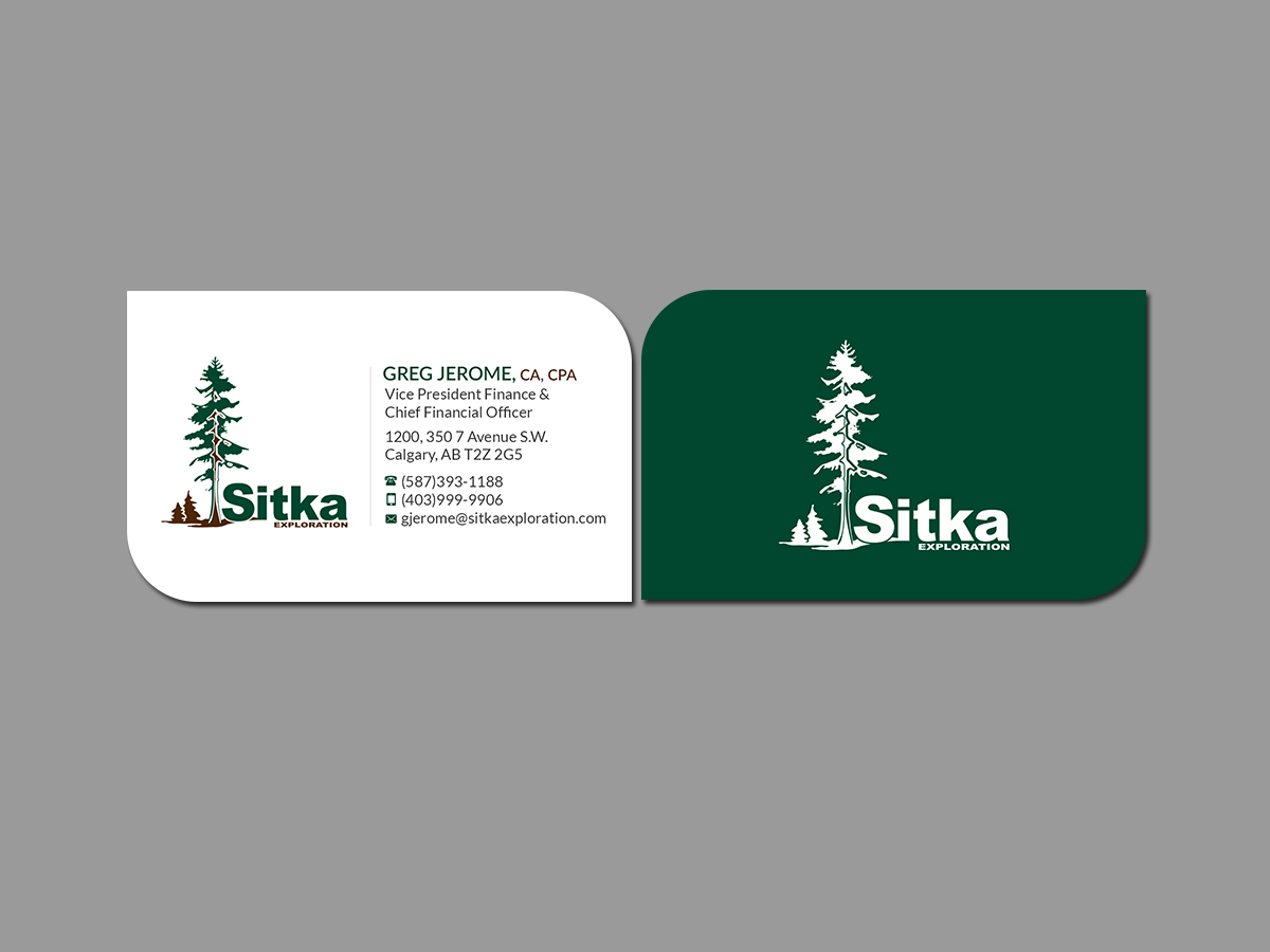 Design de Carte de Visite par Creations Box 2015 pour Wine Club - Sitka Exploration Ltd. | Design #20359121