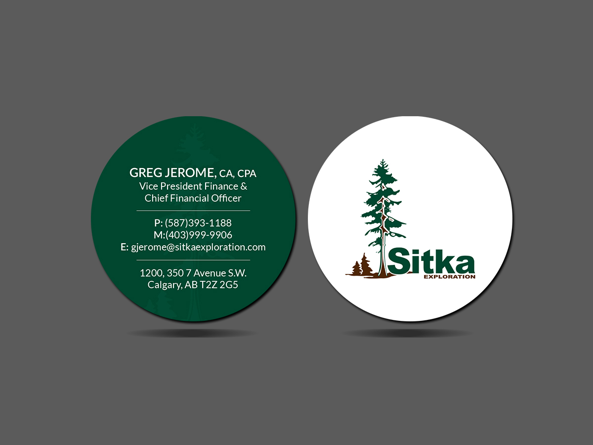 Design de Carte de Visite par Creations Box 2015 pour Wine Club - Sitka Exploration Ltd. | Design #20359126