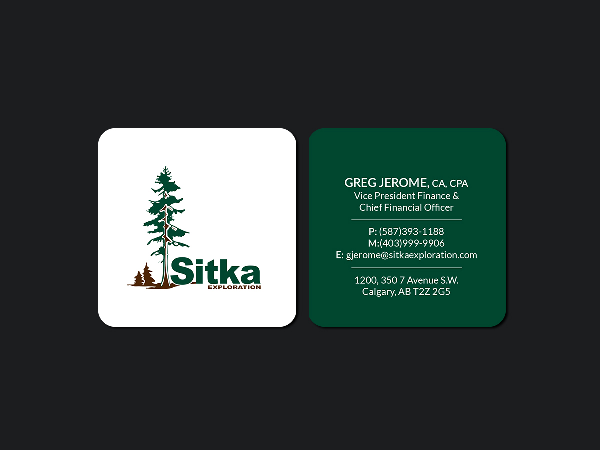 Design de Carte de Visite par Creations Box 2015 pour Wine Club - Sitka Exploration Ltd. | Design #20359127