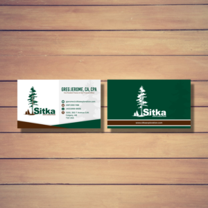 Business Card Design by zatsukiki for Wine Club - Sitka Exploration Ltd. | Design: #20364347