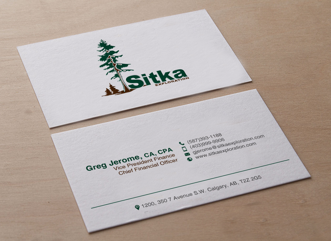 Design de Carte de Visite par chandrayaan.creative pour Wine Club - Sitka Exploration Ltd. | Design #20348507