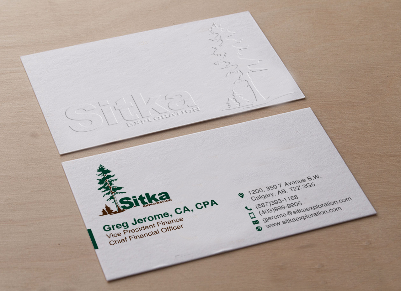 Bold Serious Oil And Gas Exploration Business Card Design For