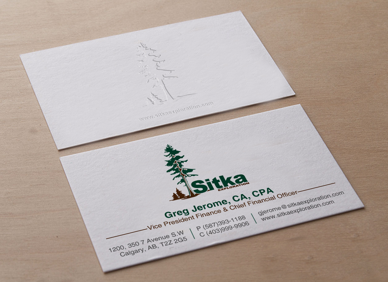 Design de Carte de Visite par chandrayaan.creative pour Wine Club - Sitka Exploration Ltd. | Design #20348510