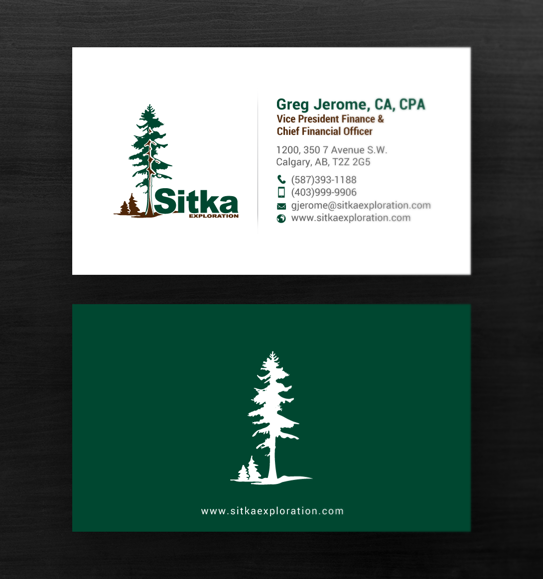 Design de Carte de Visite par chandrayaan.creative pour Wine Club - Sitka Exploration Ltd. | Design #20348514