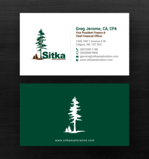 Design de Carte de Visite par chandrayaan.creative pour Wine Club - Sitka Exploration Ltd. | Design : #20348514