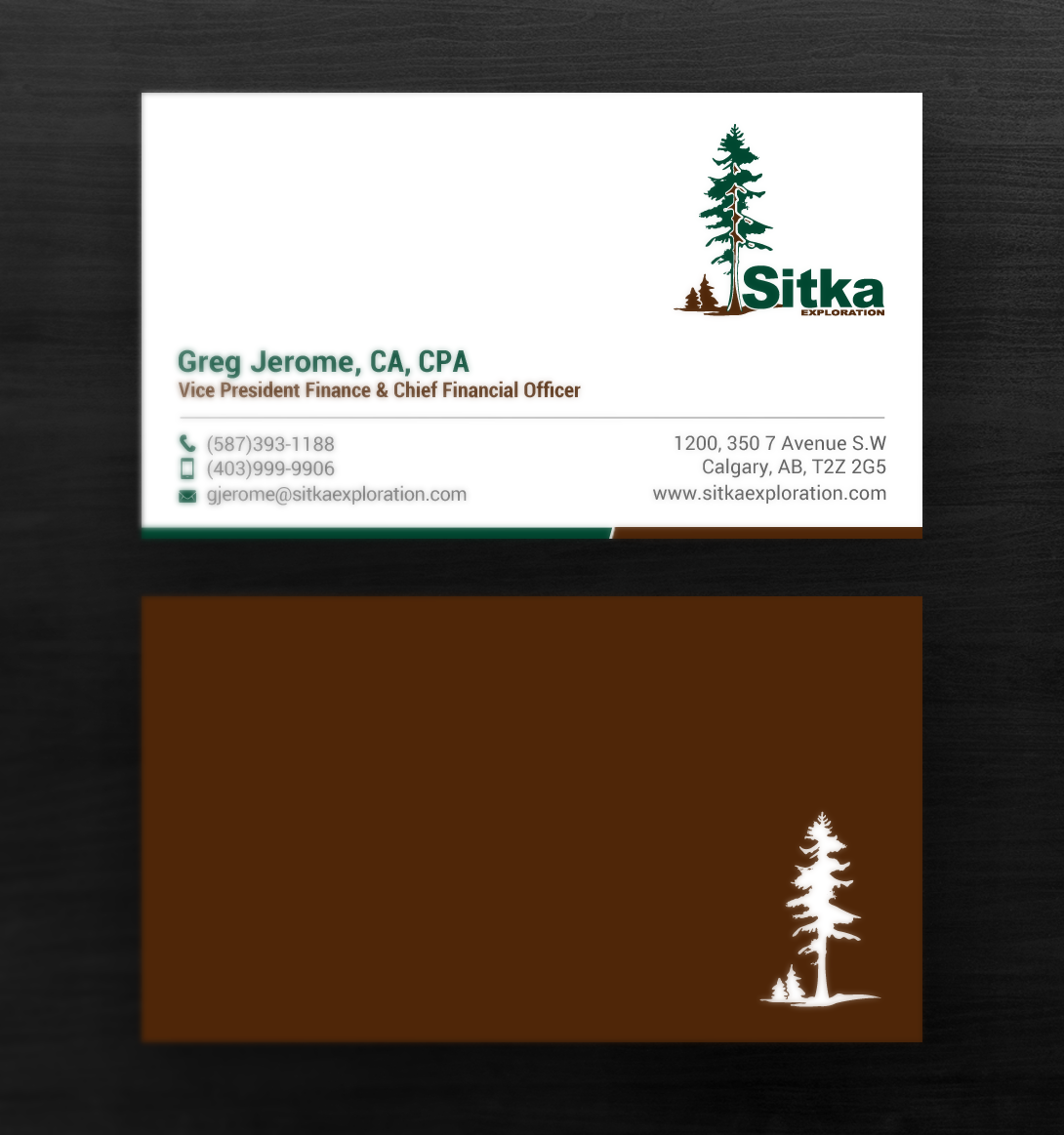 Design de Carte de Visite par chandrayaan.creative pour Wine Club - Sitka Exploration Ltd. | Design #20348522