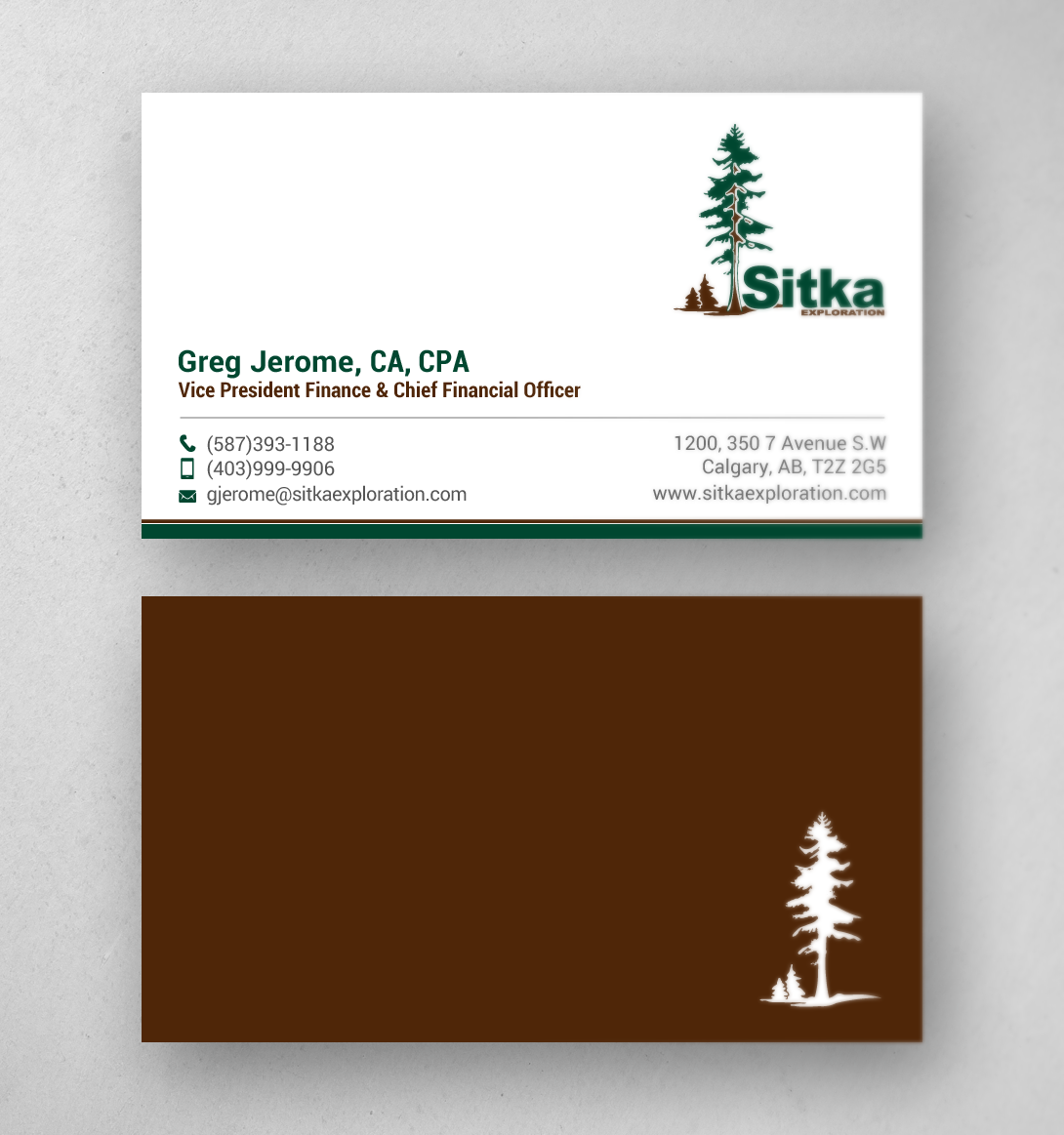 Design de Carte de Visite par chandrayaan.creative pour Wine Club - Sitka Exploration Ltd. | Design #20348524