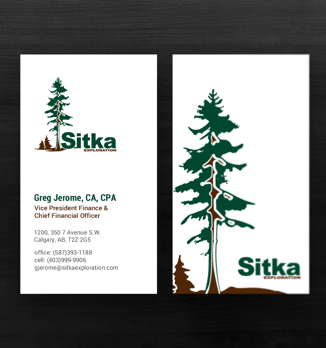 Design de Carte de Visite par chandrayaan.creative pour Wine Club - Sitka Exploration Ltd. | Design #20348530