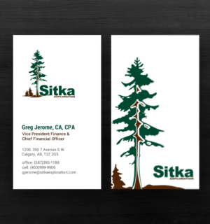 Design de Carte de Visite par chandrayaan.creative pour Wine Club - Sitka Exploration Ltd. | Design : #20348530