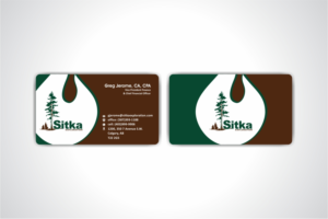 Business Card Design by Dave Paresh for Wine Club - Sitka Exploration Ltd. | Design: #20349704