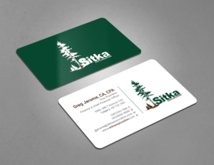Business Card Design by Tripti Ranjan Gain for Wine Club - Sitka Exploration Ltd. | Design: #20348660
