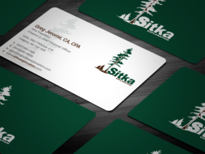 Business Card Design by Tripti Ranjan Gain for Wine Club - Sitka Exploration Ltd. | Design: #20348688