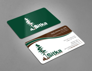 Business Card Design by Tripti Ranjan Gain for Wine Club - Sitka Exploration Ltd. | Design: #20348704