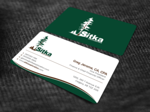 Business Card Design by Tripti Ranjan Gain for Wine Club - Sitka Exploration Ltd. | Design: #20348708