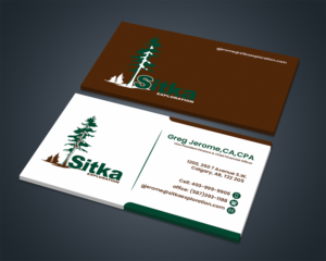 Visitenkarten-Design von yeasin arafat 2 für Wine Club - Sitka Exploration Ltd. | Design: #20366900