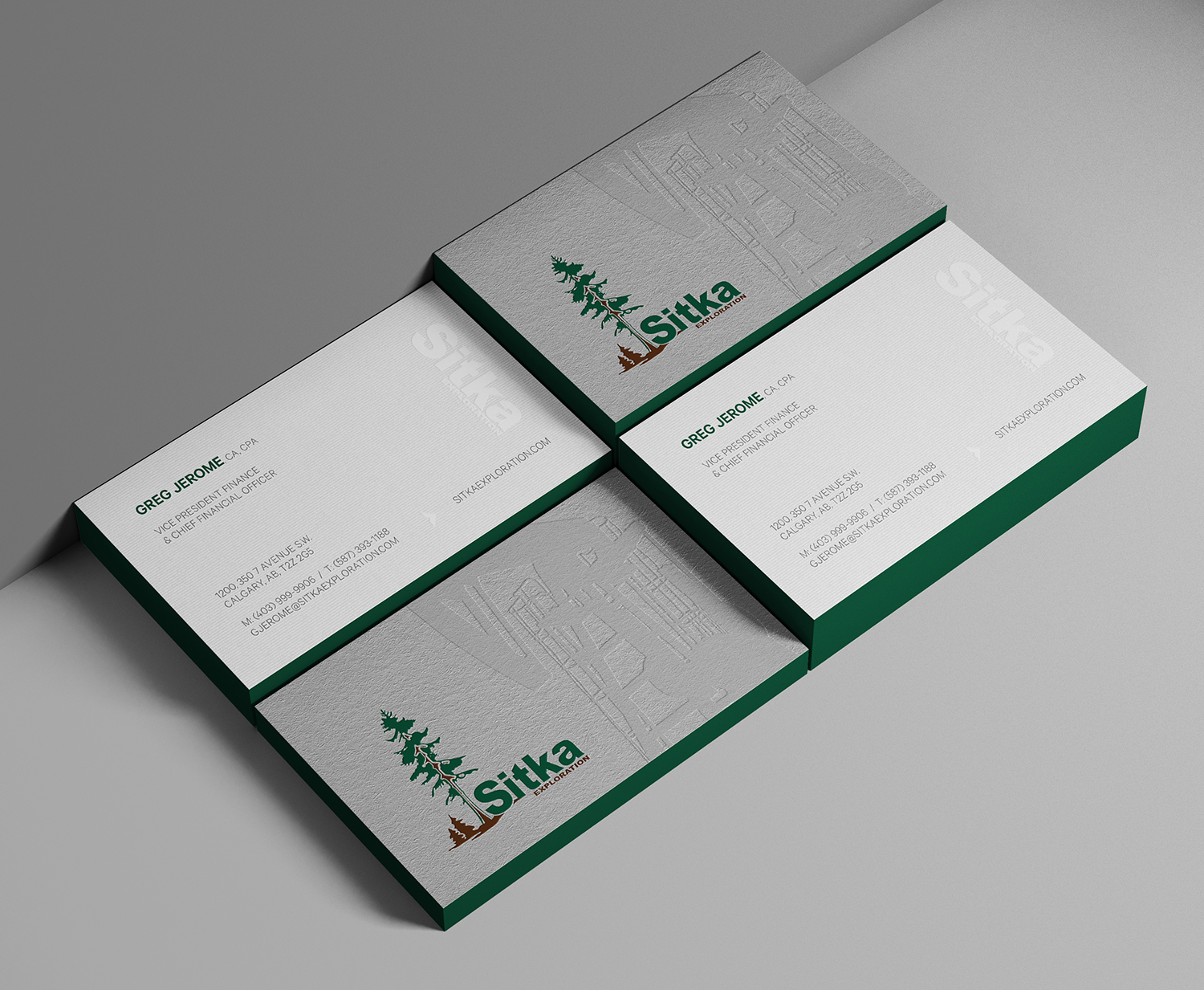 Design de Carte de Visite par logodentity pour Wine Club - Sitka Exploration Ltd. | Design #20348841