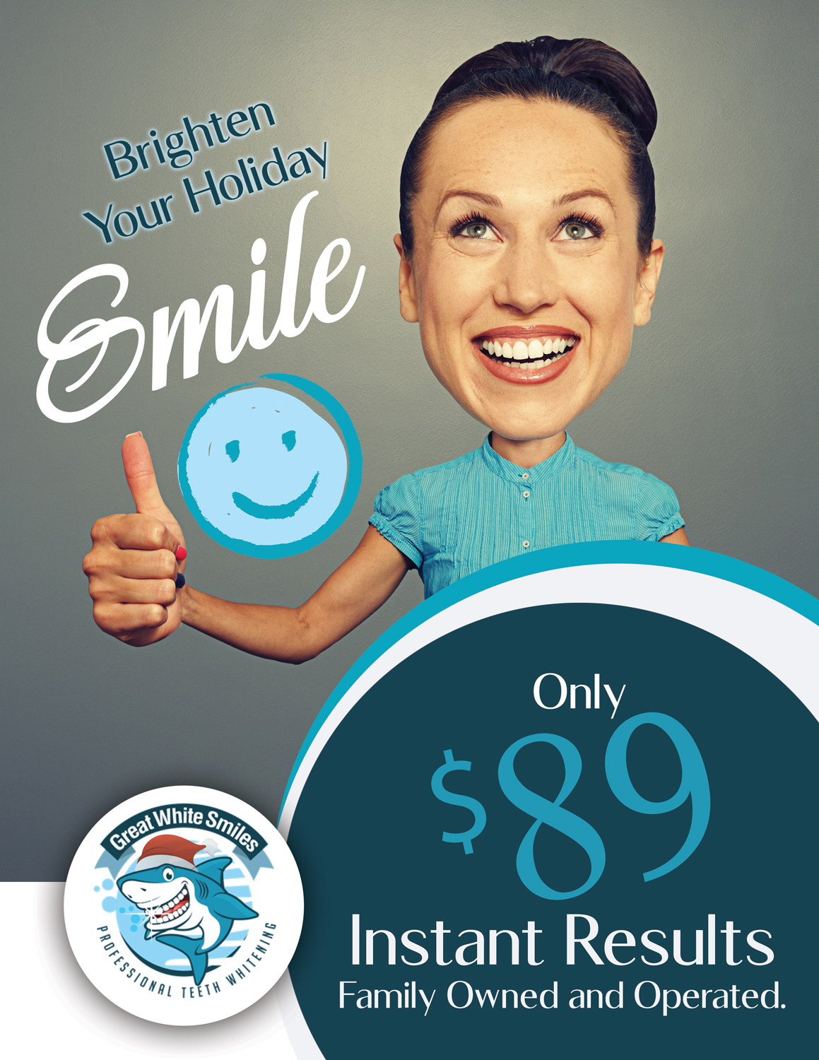 Poster Design by uk for Great White Smiles  | Design #20351754