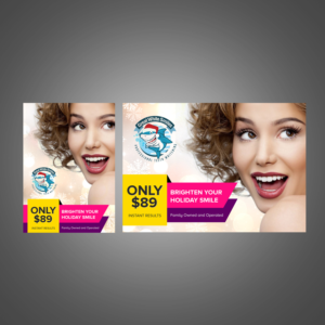 Poster-Design von creative.bugs für Great White Smiles  | Design: #20352718
