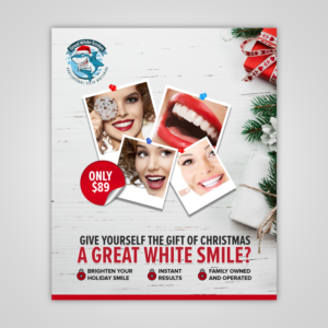 Poster Design by creative.bugs for Great White Smiles  | Design: #20387015