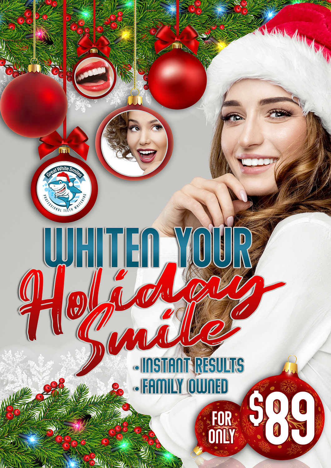 Poster Design by EA5Designs for Great White Smiles  | Design #20385511