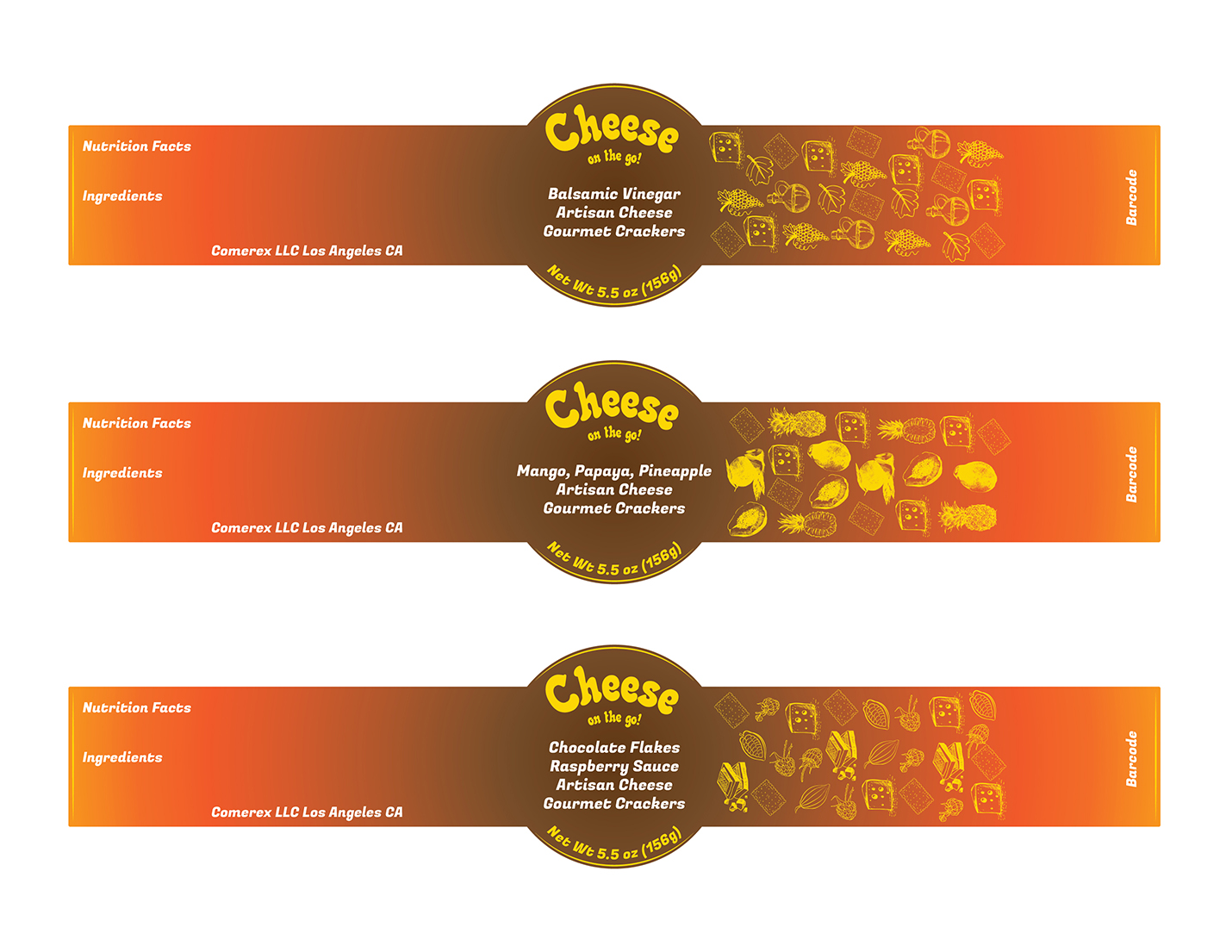 Etikett-Design von Inaaina für Comerex LLC | Design #20363008