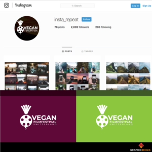 Vegan Filmfestival (Switzerland) | Logo-Design von Graphic Bricks