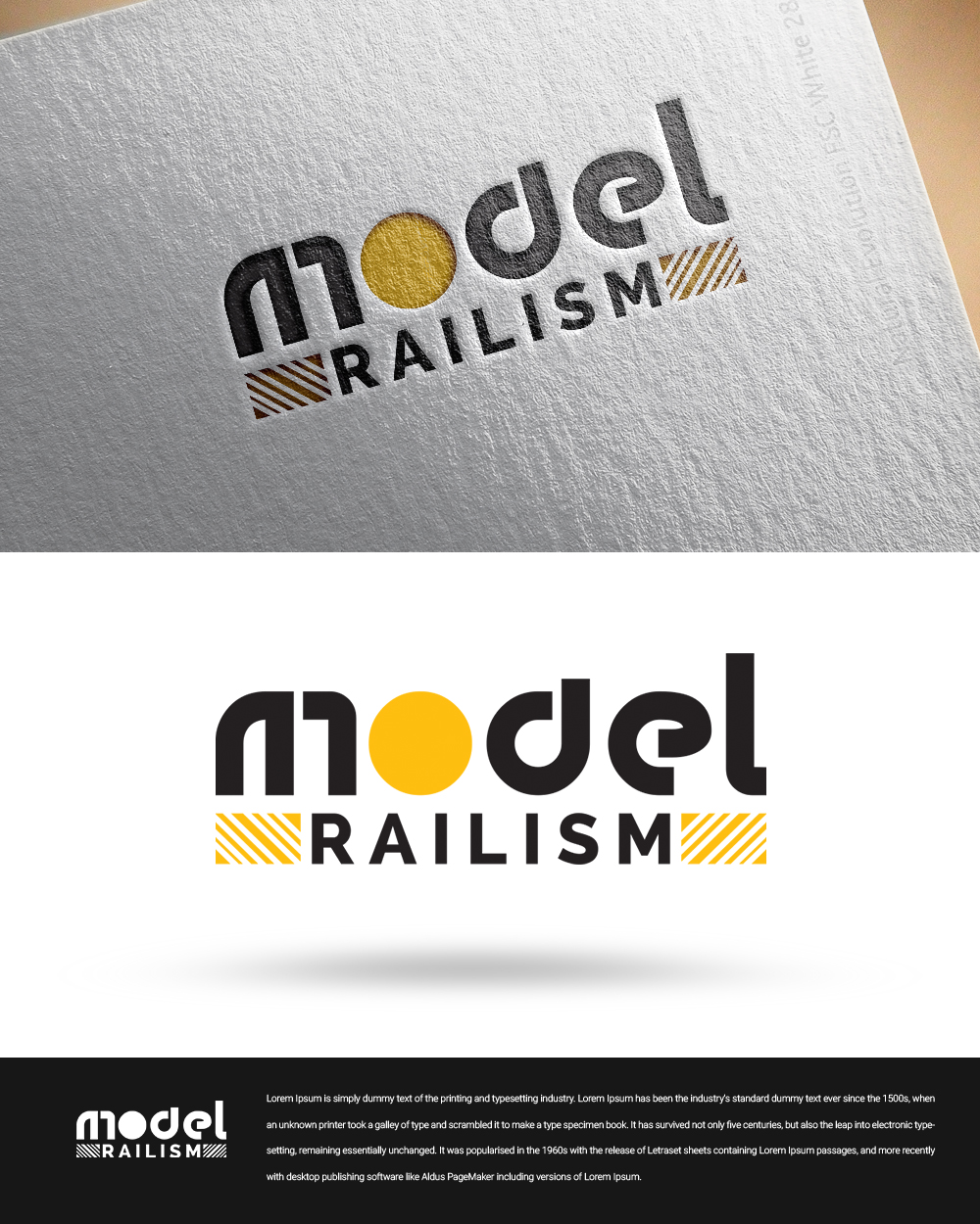 Logo Design by zingodesigns258 for Model Railism | Design #20369687