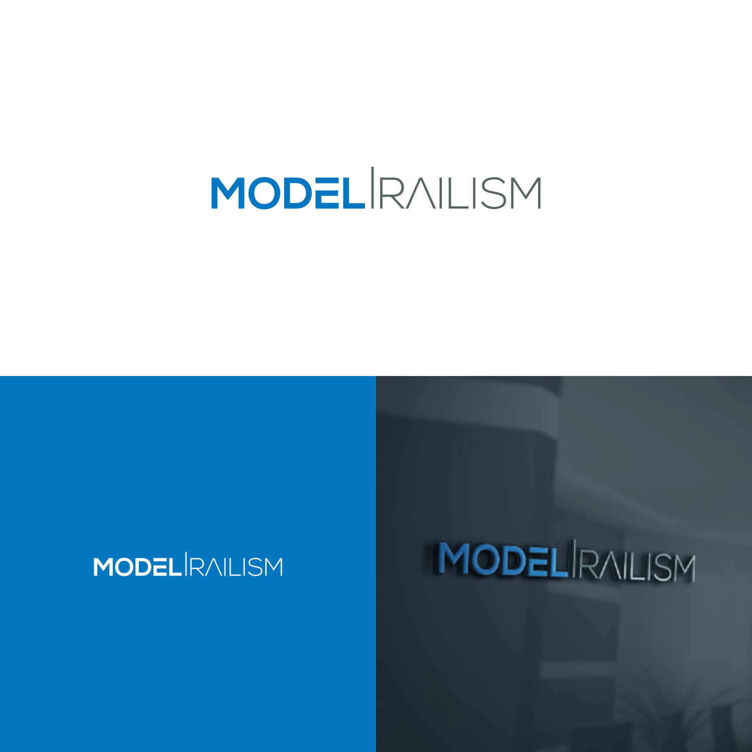 Logo Design by anggun diantorro 2 for Model Railism | Design #20357510