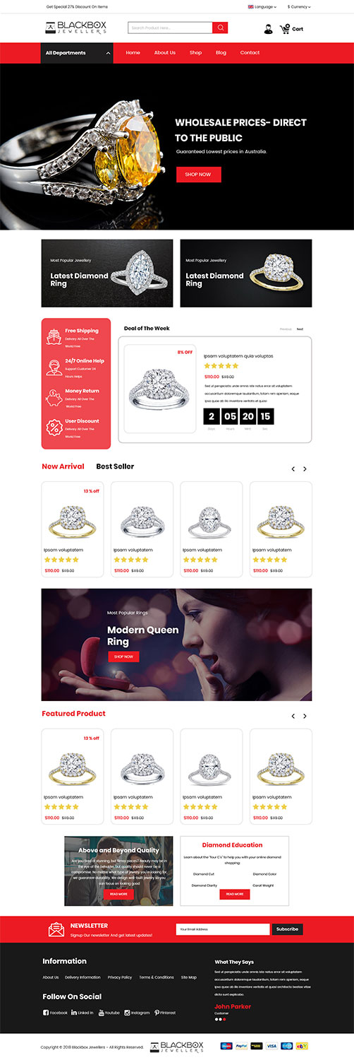 Web Design by Jarry199776 for this project | Design #20397014