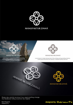 MANUFAKTUR ZINNÀ | Logo Design by Mariono Fx