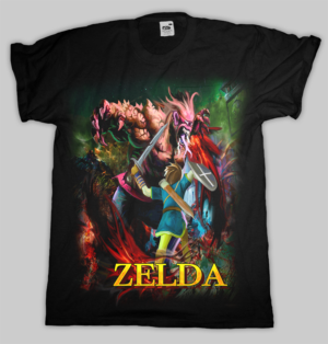 Gaming T-shirt or Anime | Diseño de Camiseta por dundun