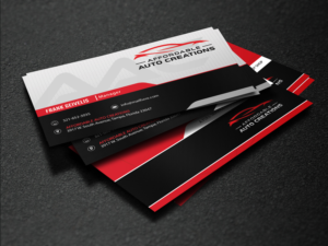 A full service custom audo body shop specializing in rims, audio, custom paint jobs, repair work ... | Diseño de Tarjeta de Presentación por Ena