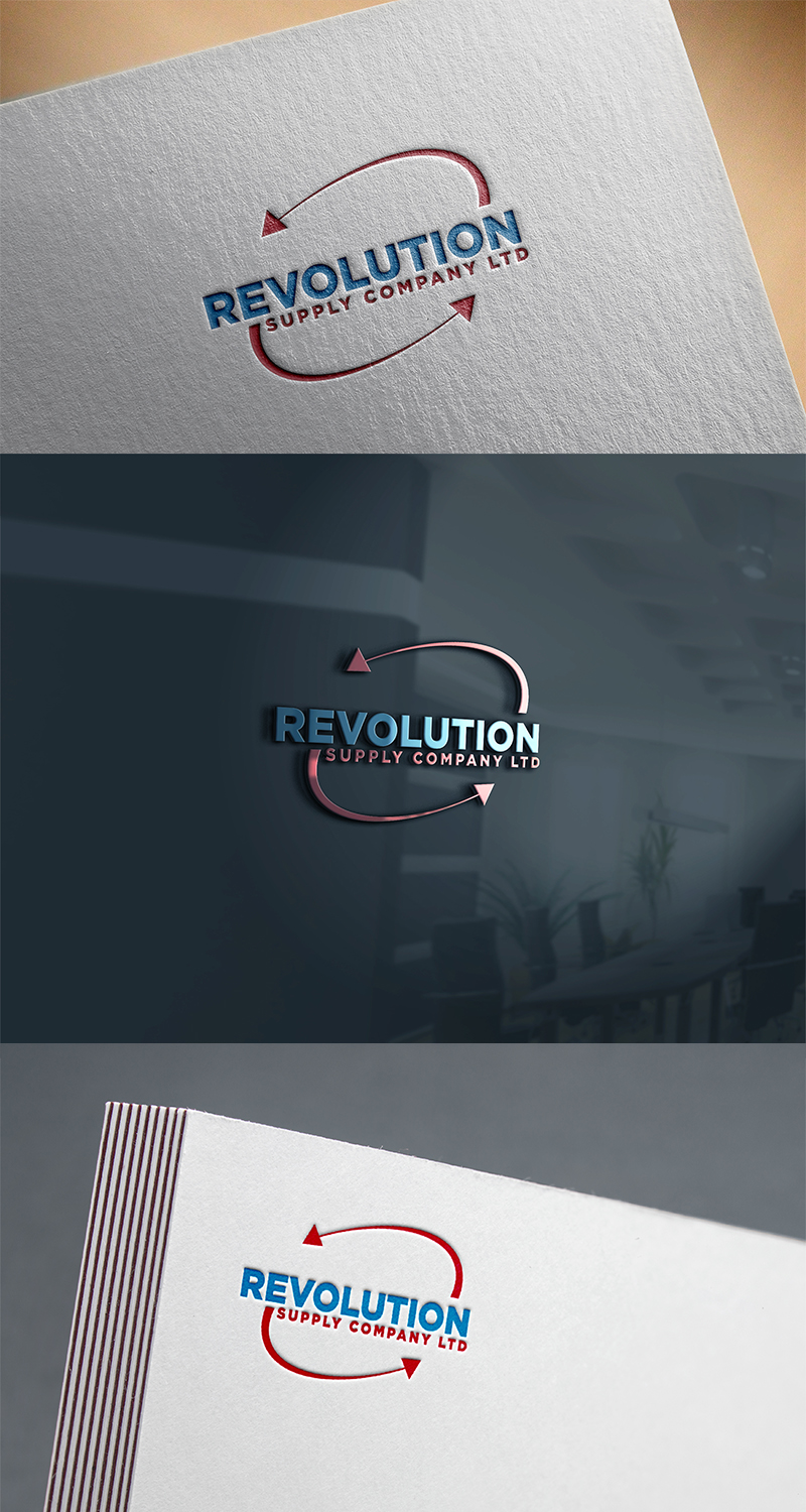Logo-Design von yoossefMaroc für Revolution Supply Co | Design #20363355