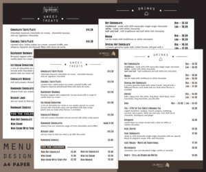 Menu Design by silvi