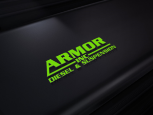 ARMOR INC DIESEL & SUSPENSION | Logo Design by Banglalink 2