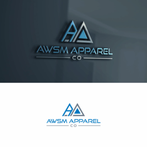 Logo Design by saher khan 2 for Les vêtements AWSM KIDS | Design: #20363947