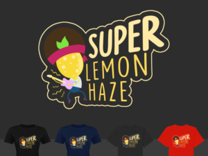 Cartoon marijuana strain name designs