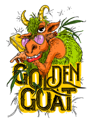 Cartoon marijuana strain name designs | T-shirt Design by Kokomba